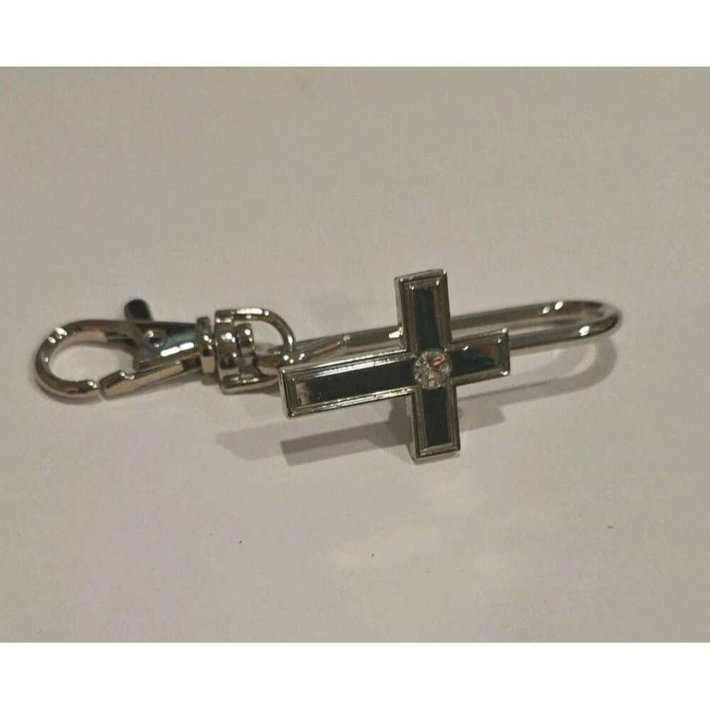 Alexx Finders  Cross Rhinestone Key purse
